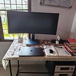 AW3425DWM Alienware 34" WQHD Curved Monitor, AMD FreeSync Premium+VESA ...