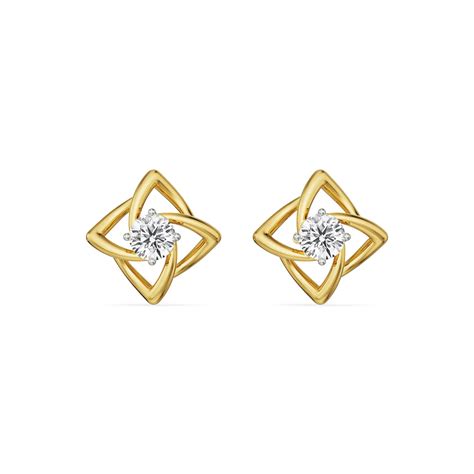 Buy Raha Solitaire Lab Grown Diamond Studs Online At Emori