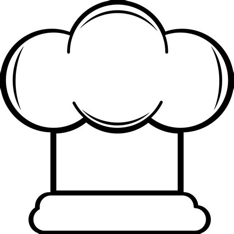 Chef Hat Clipart image - Free SVG File - SVG Heart