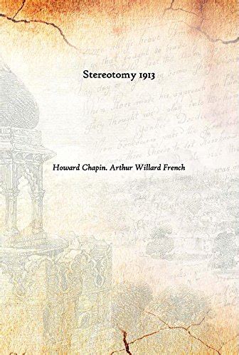 Amazon.in: Buy Stereotomy 1913 [Hardcover] Book Online at Low Prices in ...