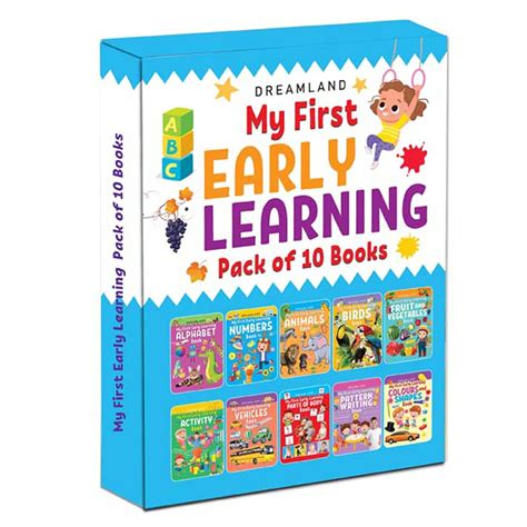 Dreamland My First Early Learning Pack of 10 Books for Kids – The Book ...