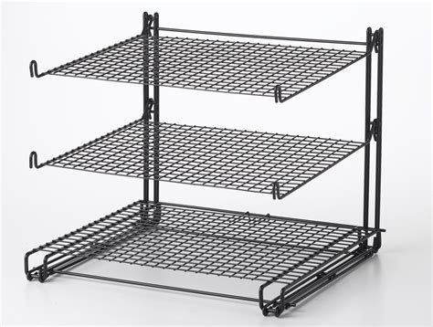 Betty Crocker Wire Mesh 3-Tier Cooling Rack | Kitchen countertop ...