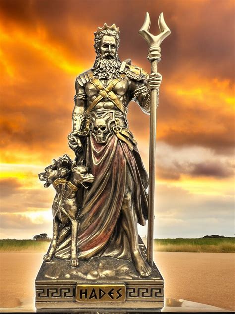 Hades Greek God Of The Underworld Statue