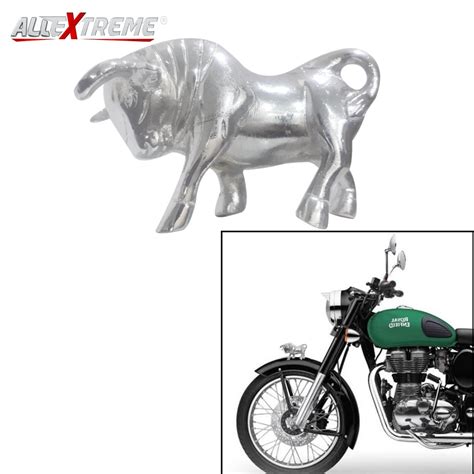 AllExtreme EXBFMC1 Bull Style Bike Styling Front Mudguard Ornament Sign ...