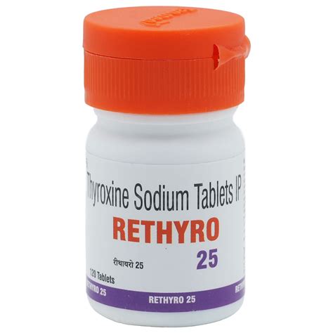Rethyro 25 mcg Tablet | Uses, Side Effects, Price | Apollo Pharmacy