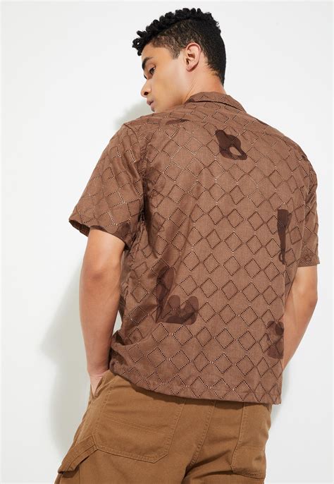 Buy URB_N Men Schiffli Resort Shirt Online at just Rs. 999.0 ...
