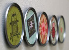 Lid Magnets | Jar lid crafts, Jar crafts, Mason jar crafts