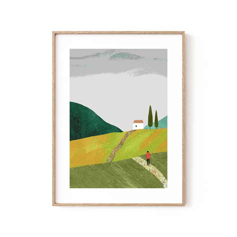 Buy Walking Home Wall Art Paintings Online at Best Price – Dessine Art