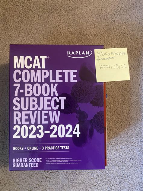 Brand New 2023-2024 Kaplan MCAT Prep Books: $200 CAD for all. : r/brocku