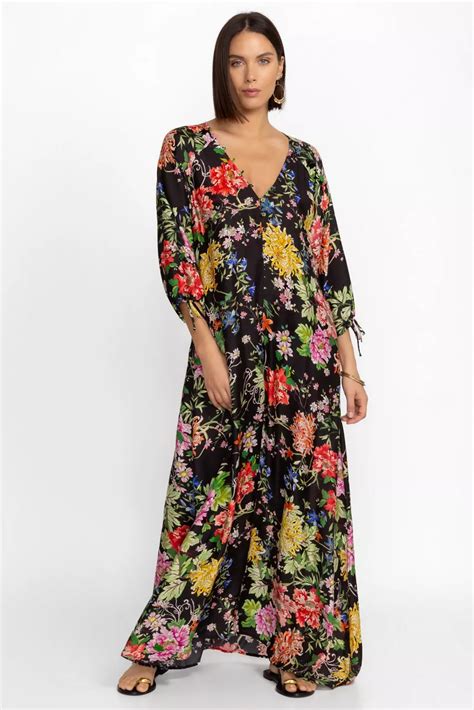 Buy METALLI NOTTE LONG DRESS | Johnny Was