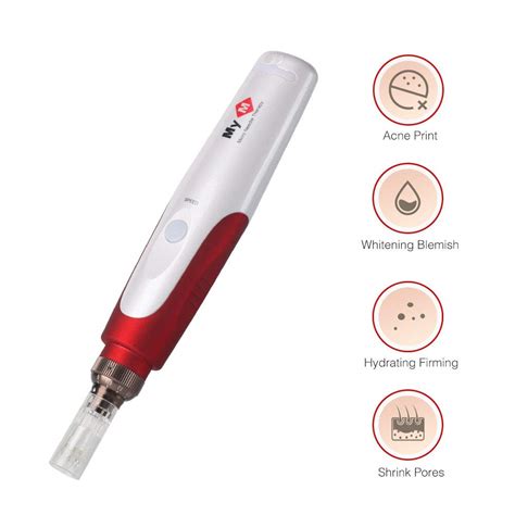 Sdermatech MYM Derma Pen Micro Needling Pen With 2 Cartridges : Amazon ...