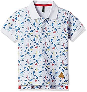 Buy United Colors of Benetton Boys' T-Shirt (17P3089C0018I_White_L) at ...