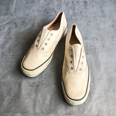 Dead stock! 1960's Keds "KNOCK AROUNDS" canvas sneaker made in USA ...