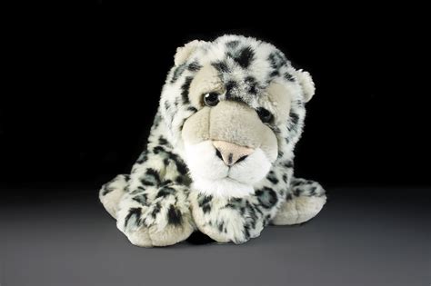 Snow Leopard Stuffed Animal, Wild Republic, Fluffy, Soft Plush, Nursery ...