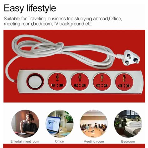 Buy TecSox 4 Pin Extention Board | 2.7 m length with Fuse and ...