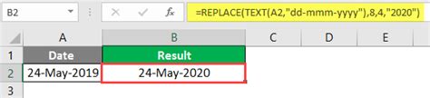 Replace Formula in Excel 的图像结果