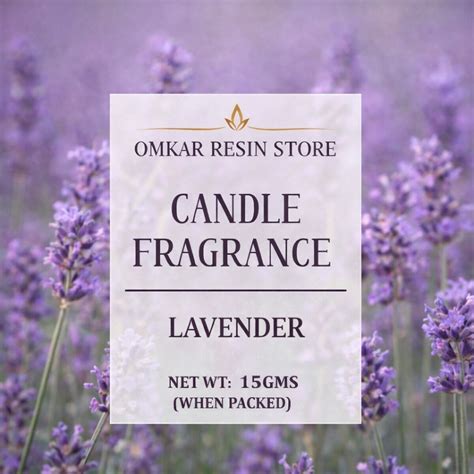 Lavender Candle Fragrance Oil – Omkar Resin