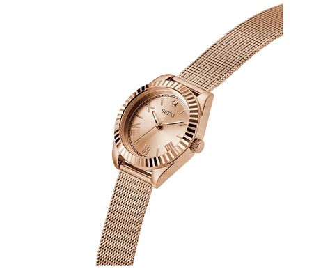 GUESS Ladies Rose Gold Tone Analog Watch GW0842L3 – KRISHNA WATCH COMPANY