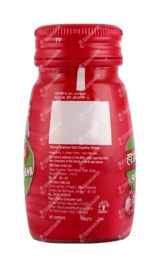 Dabur Hajmola Anardana Tablet 120 - Uses, Side Effects, Dosage, Price ...