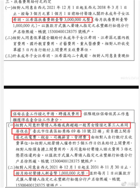 汪小菲首公开离婚协议，晒大S消费记录，控诉前妻刷自己卡月花百万_腾讯新闻