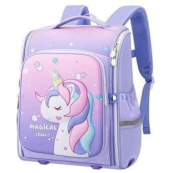 Buy Sardar Ji Toy Shop 3D Unicorn Water-Resistant School Bag Cute ...