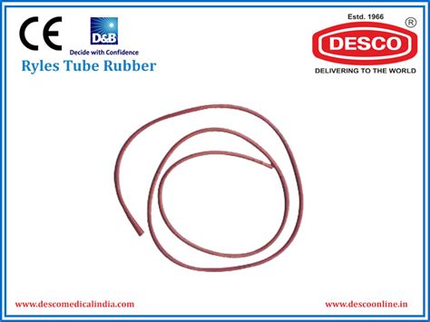 Rubber Ryles Tube - Manufacturers, Exporters & Suppliers India