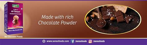 SENSO Instant Smooth Hot Chocolate Drink Premix (6 Sachets Of 25 Gm ...