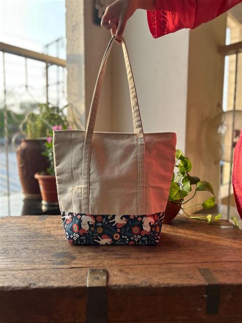 Unicorn Canvas Tote Bag – The Pouch Story