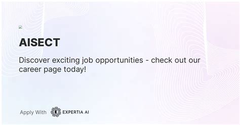 AISECT Career Page | Jobs