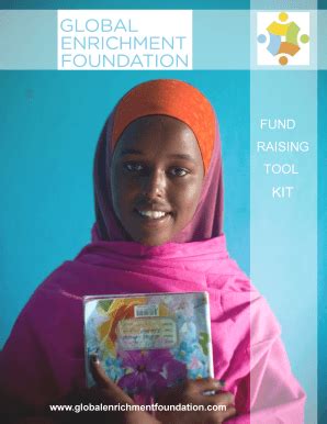Fillable Online globalenrichmentfoundation GEF Fundraising Tool Kit ...