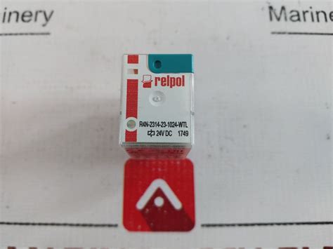 Relpol R4N-2314-23-1024-wtl Relay 24V Dc – Aeliya Marine Tech®
