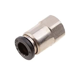 Lyla® 5PCS Air Water Hose Tube Push In Female Thread Pneumatic Fittings ...