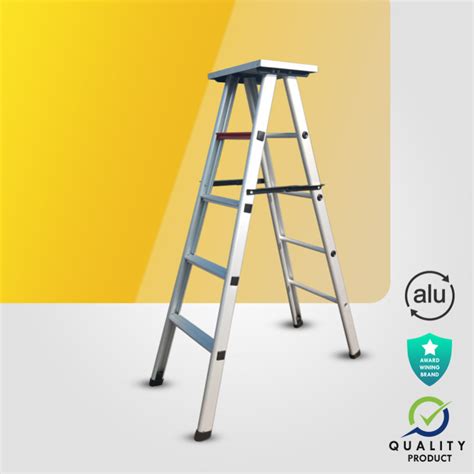 8ft Stool Type Aluminium Ladder with 7 Steps by KALCO