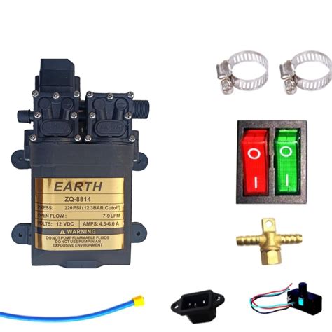 Buy TAJ SUPER Heavy duty 12v DC Battery Electric Portable Diaphragm ...