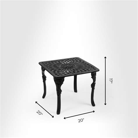 Ellis XXV Cast Iron Table And Chair Set — Home Canvas