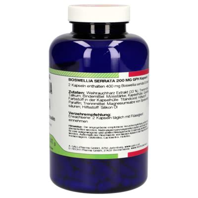 Boswellia Serrata 200 mg GPH Capsules [2857495]-Gall-Pharma GmbH-Online ...