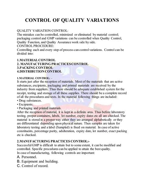 Image result for Sources of Variation in Quality Management