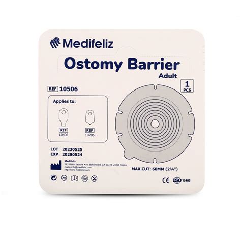 Buy Medifeliz 10507 Ostomy Skin Barrier Baseplate-70mm (Pack of 5 ...