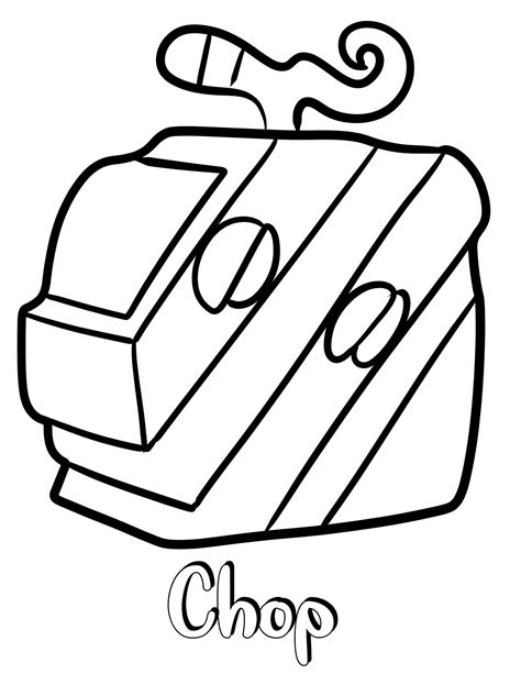 Blox Fruits Coloring Pages Gravity