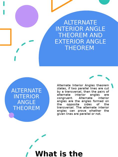 Image result for Interior Angle Theorem