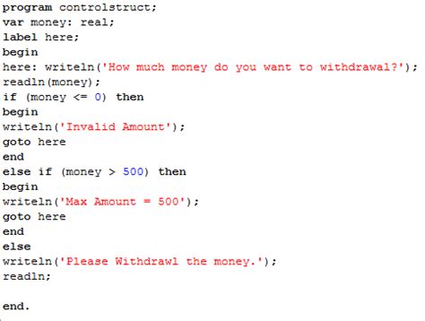 Free Pascal Tutorial Else Statement 的图像结果