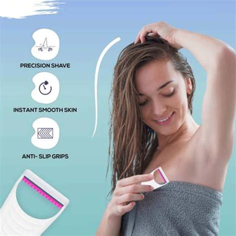 Buy GYNOCUP UNDERARM HAIR REMOVAL RAZOR FOR WOMEN GIRLS (PACK OF 5 ...
