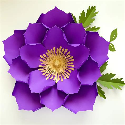 Paper Flowers Templates Printable