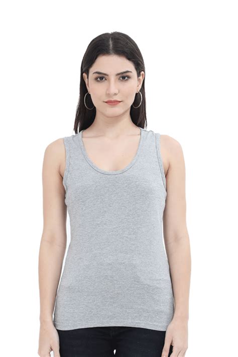 Grey Femal Tank Top – Stillworthy