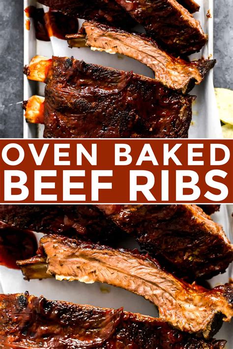 Oven Baked Beef Ribs - House of Yumm
