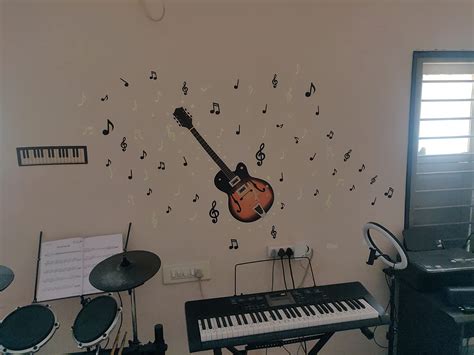 StickMe Plastic, Metal, Vinyl, Paper, Glass Guitar, Music,Songs,Play ...