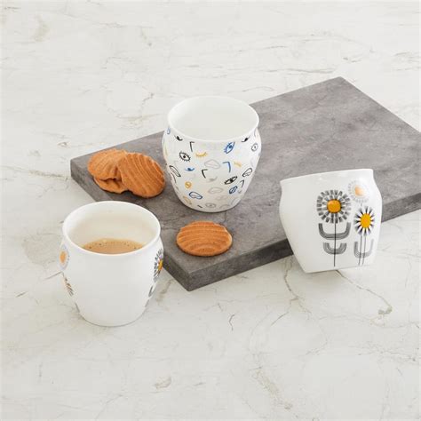 Buy Mandarin Urban Chic Bone China Kulhad - 240ml - Set of 3 from Home ...