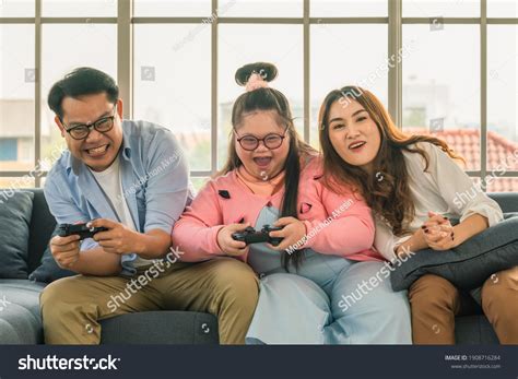 Asian Down Syndrome Teenage Girl Having Stock Photo 1908716284 ...