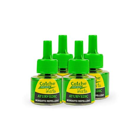 Catche Must-Quit-O Insta Ayurvedic Mosquito Repellent 45ml Refill (Pack ...