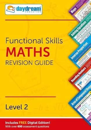 Functional Skills Maths Level 2 Revision Guide : Amazon.in: Books